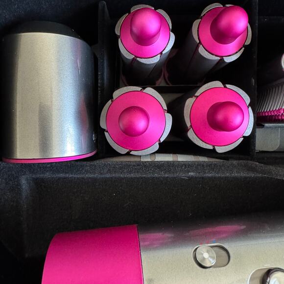 Dyson Hair Styling Set - Silver and Pink - Picture 3 of 12
